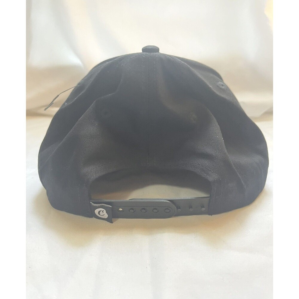 Cookies SF x Rolling Stones High Crown Black Snapback Hat Authentic - Picture 4 of 6
